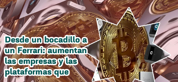 Establecimientos que aceptan criptomonedas